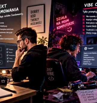 Czym się różni architekt programowania od vibe codera: co naprawdę je różni i kogo potrzebujesz do swojego produktu?