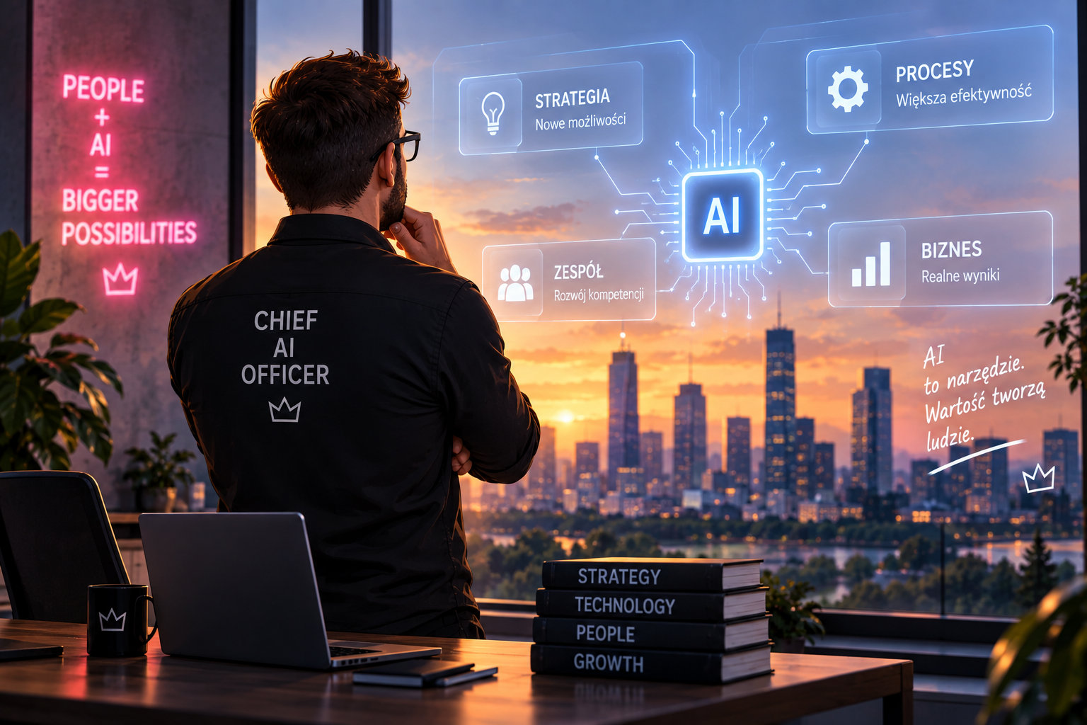 Chief AI Officer (CAIO) – kim jest, po co Twojej firmie i jak z nim współpracować?